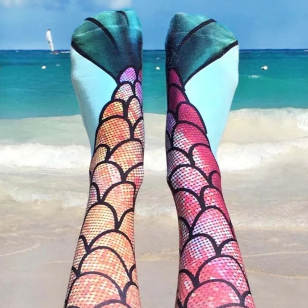Mermaid Knee High Socks
